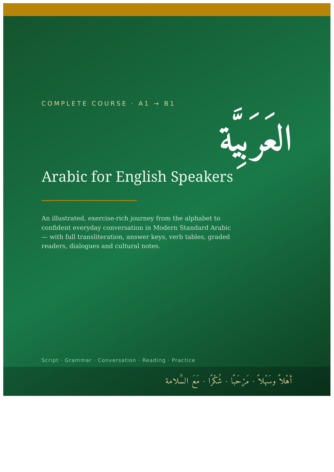 Cover of Arabic for English Speakers